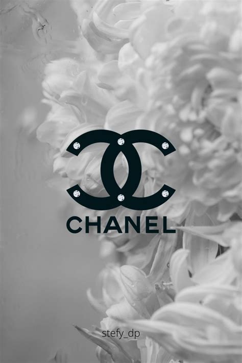 grily chanel wallpaper items black and white|chanel artwork.